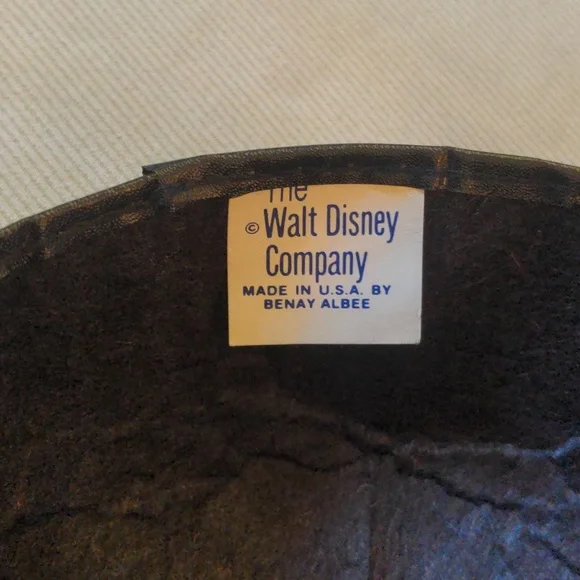 Mickey mouse club felt ear hat 'walt Disney productions' - Picture 7 of 7
